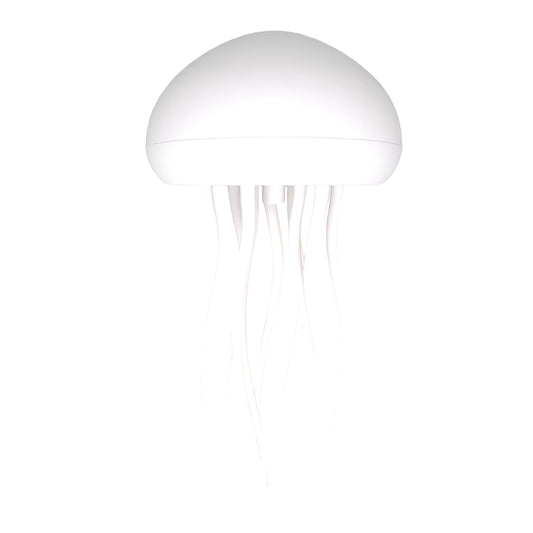 RGB Gradient Jellyfish Atmosphere Bedside Lamp Rechargeable Desk Lamp with Dancing Legs and Touch Sensor Voice Control